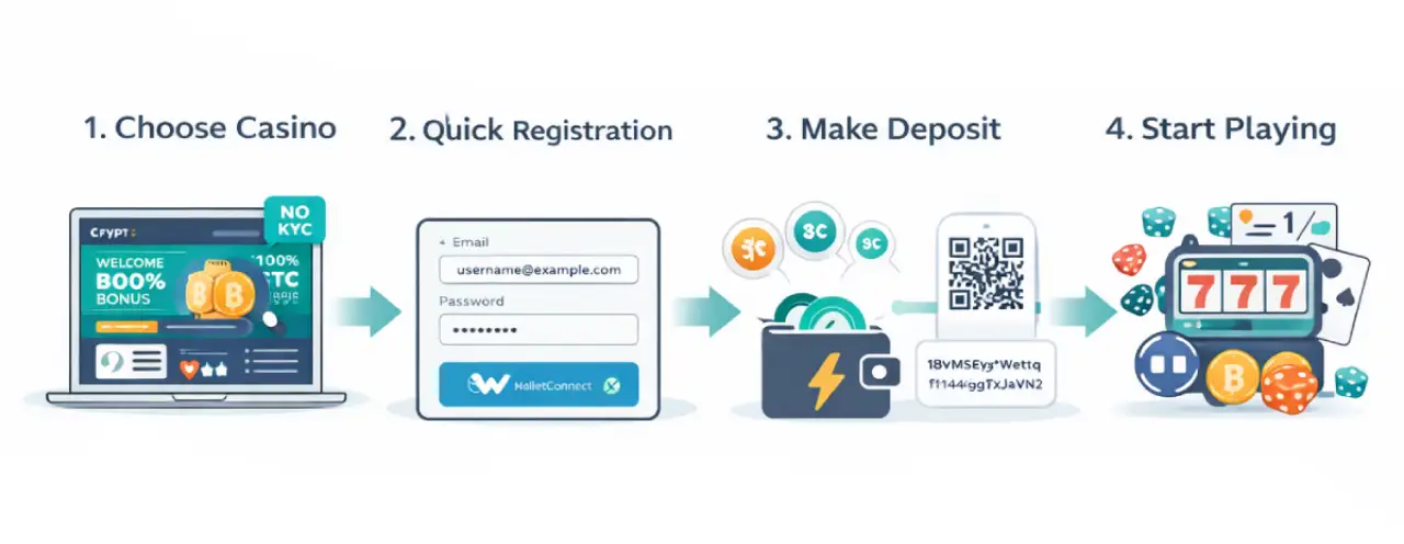 How No KYC Online Casino Work